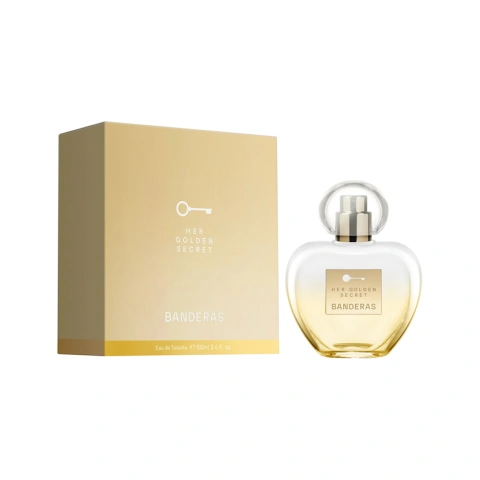 Туалетная вода `BANDERAS` HER GOLDEN SECRET (жен.) 50 мл
