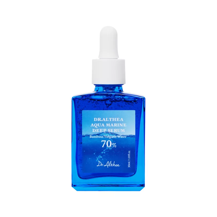 Сыворотка для лица `DR. ALTHEA` AQUA MARINE увлажняющая с ПДРН и бамбуком 30 мл
